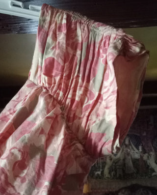 50s Jerry Gilden cotton print dress, S/M. MTS|92836