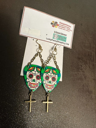 Earrings DOD Guitar Pick 9934 MTS