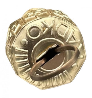 MUFFY VANDERBEAR PETITE PORTRAIT In BLACK WHITE Radko Christmas Glass Ornament-RSV|124601