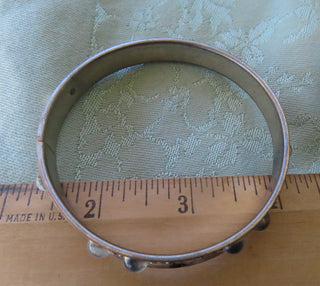 Bagle bracelet w/rhinestones RCD|122495