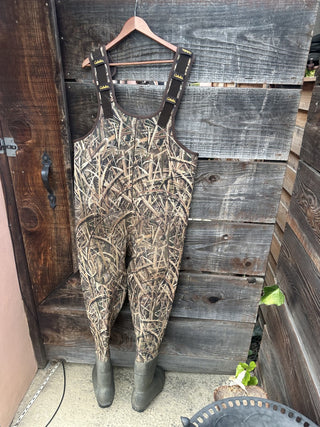 Cabela's Supermag Neoprene Chest Waders Size 11R #47 VV MTS|97155