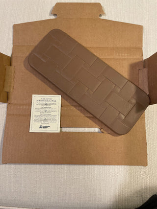 Longaberger bread basket, brick  RSV