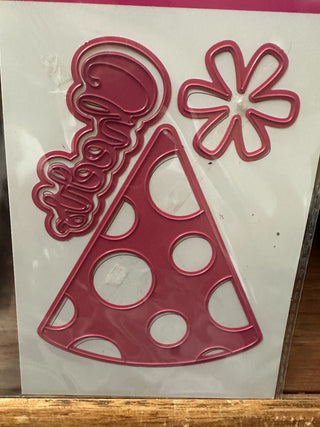 Pink & Main Metal Die Set - "Party Hat, Cheers Dies"  RCD|103742