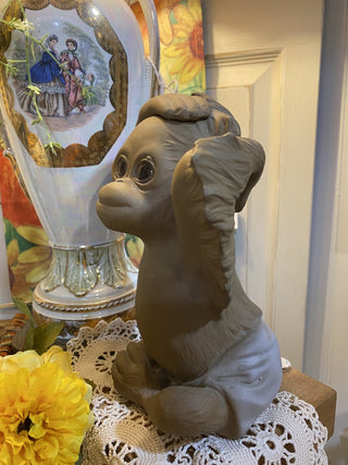 Vtg Rutledge orangutan sculpture signed RCD|129240