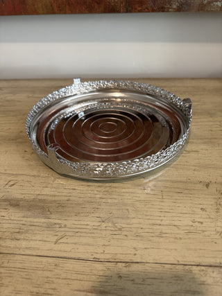 AJ - Silver Cake Plate MTS|95658