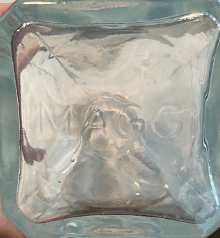 VINTAGE LARGE MAGGI APOTHECARY JAR 1930'S 10.5 X 5 EXCELLENT CONDITION (KJS) RCD|71879