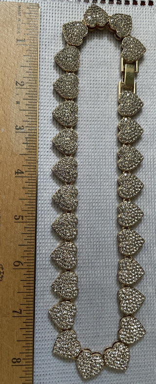 Connected Hearts Metal Necklace MTS|64039