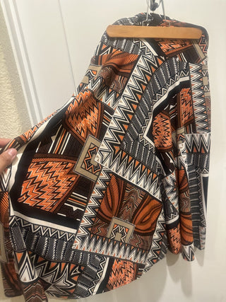 Large Geometric flair Skirt #63 VV MTS|106115