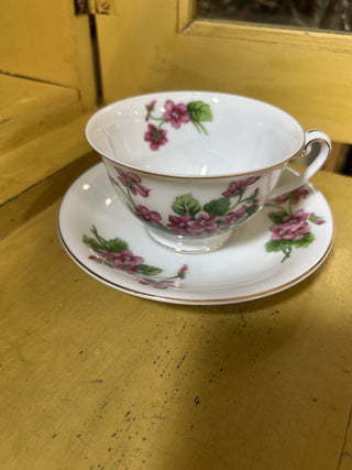 12F HIRA China of Japan Nydia Teacup & Saucer MTS|70771