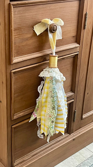BP Spool Tassel Handmade yellow RCD|81650