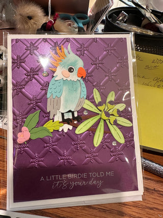 Birthday Card - "A little Birdie told me..." GF2462|73811