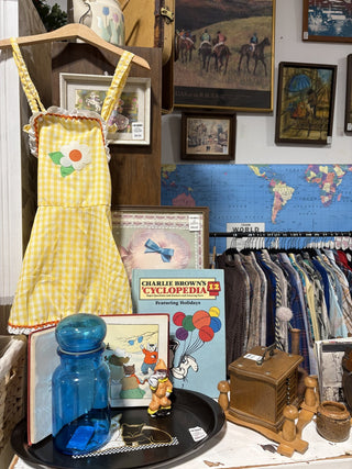 GIRLS: yellow gingham dress 6 MTS|113848