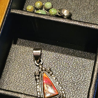 .925 ammolite pendant|90752