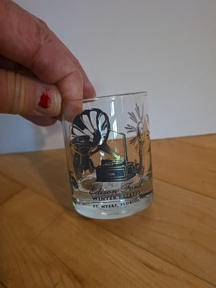 RF Vtg Edison Ford Estate Shot Glass