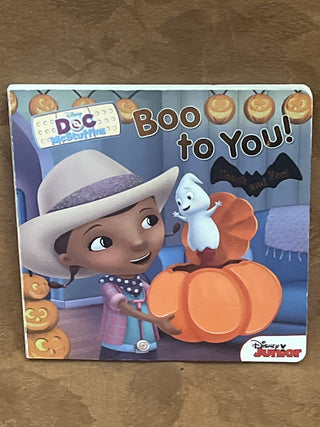 Doc McStuffins Boo To You Board Book|109946