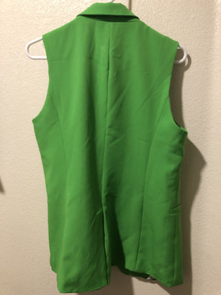 Medium Lime Floral Vest MTS|143838