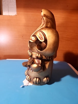 Carved wood, large wood phinell display piece