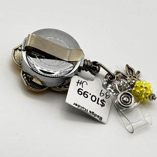 Yellow Rose Retractable Badge Holder|74779