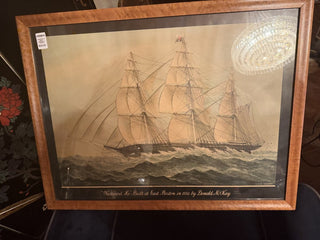 Westward Ho Posner Maritime Art Collection "Westward Ho" by A. Clive Edwards #62 VV MTS