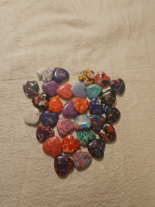 Natural Stone Hearts