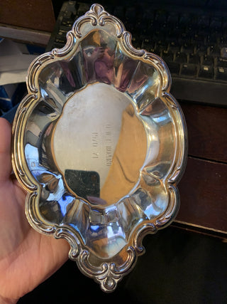 Silver Plated Mini Tray - MTS|51276