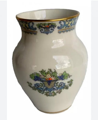 #62 VV Lennox Autumn Vase Small 24 K Gold Decorated design MTS|61615