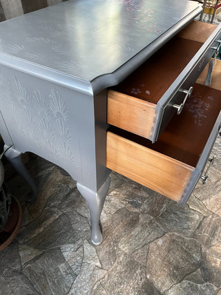 Gray/Silver  Cherry Blossom UpCycled Thomasville Buffet RSV|143771