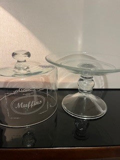 #2556 Muffin Dome Pedestal Plate RSV|125263