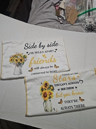 Friends Sunflower Kitchen Towels