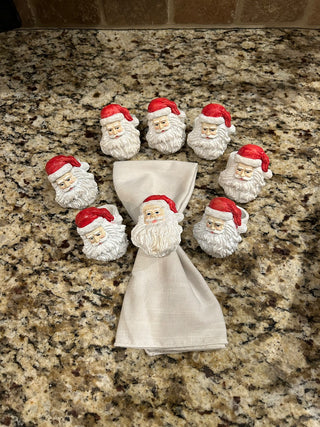 Santa Napkin Rings    MTS|124911