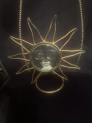 Rustic Sunburst Celestial Astrological Sun Face #47 VV MTS|150238