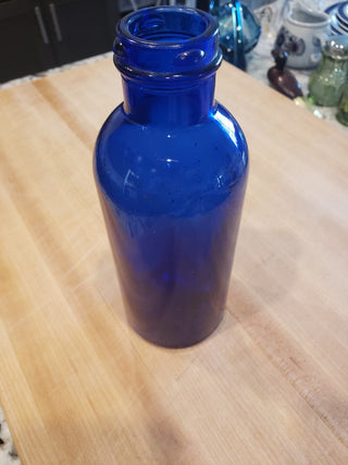 Cobalt blue bottle (no lid) - Salvitae RCD