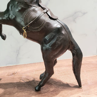 Vintage Leather Wrapped Horse RSV