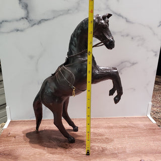 Vintage Leather Wrapped Horse RSV