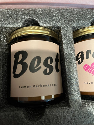 “Best Grandma Ever” 3 Candle Set RCD