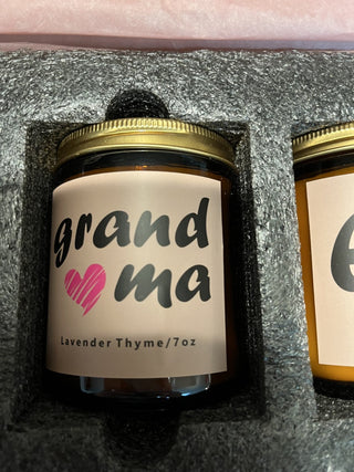 “Best Grandma Ever” 3 Candle Set RCD