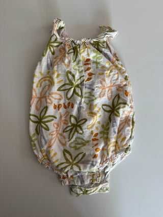 12M - 60s Floral Romper Sleeveless - Little Co. by Lauren Conrad RSV|77166