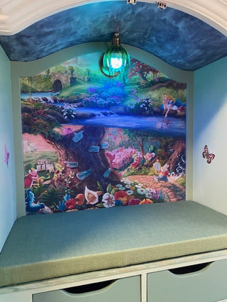 Alice in Wonderland Reading nook