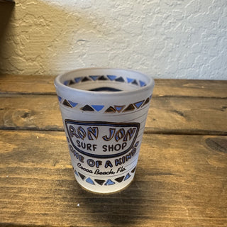 Vtg Ron Jon Surf Shop Shot Glass MTS