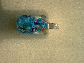 Vintage hand blown Elephant paperweight|74546