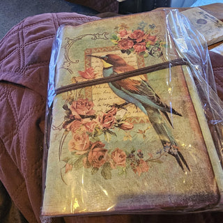 hummingbird leather junk journal|78444