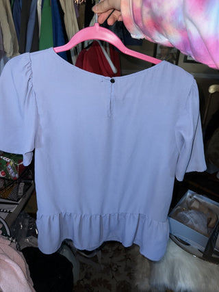 Apt 9 blue blouse|49831