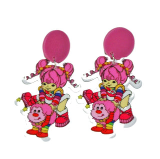 Rainbow Brite (pink) Earrings|53813