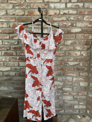 Easel Button Cold Shouder Sundress Sz M 00940725 RSV|99866