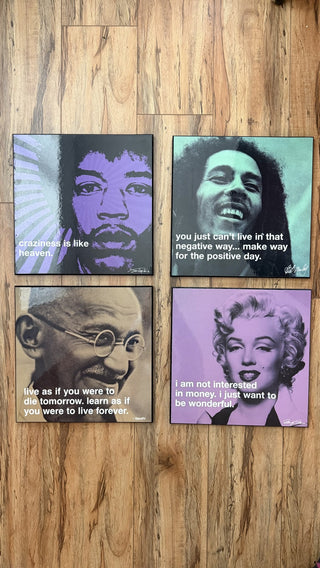 NY60 Set of 4 Mounted Art RCD|125919