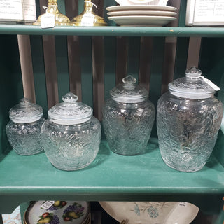 Princess House "Fantasia" Canisters (set of 4) RSV|159058