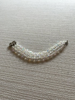 Vintage  aurora borealis bracelet