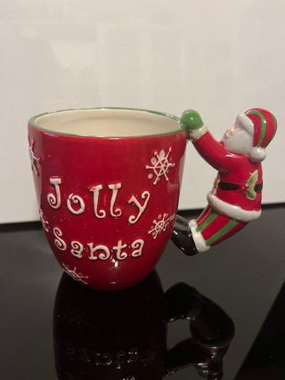 #632 Jollly Santa Mug