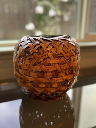 Vintage woven basket RSV|54256