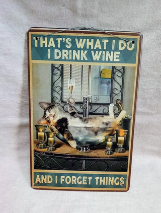 MW 'That's What I do...' Tin Sign MTS